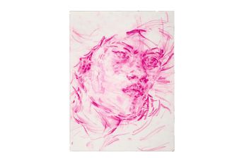 Contemporary art exhibition Elizabeth Peyton Angel at David Zwirner London United Kingdom