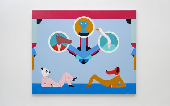 Sindicato dos Animais by Marcelo Cipis contemporary artwork Painting