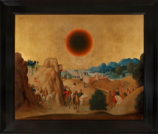 Studies into the Past by Laurent Grasso contemporary artwork Painting