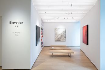 Contemporary art exhibition Lou Zhenggang Elevation at Whitestone Gallery Hong Kong
