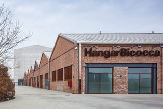 Pirelli HangarBicocca contemporary art institution in Milan Italy