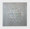 one crying eye. 5 by Ricci Albenda contemporary artwork Mixed Media