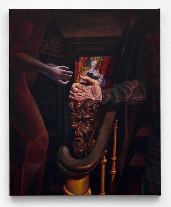 A secret theater by Bendt Eyckermans contemporary artwork Painting