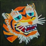 Tiger Force Member 9 by Farhad Farzaliyev contemporary artwork painting