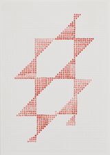 WP560 by Rana Begum contemporary artwork painting works on paper