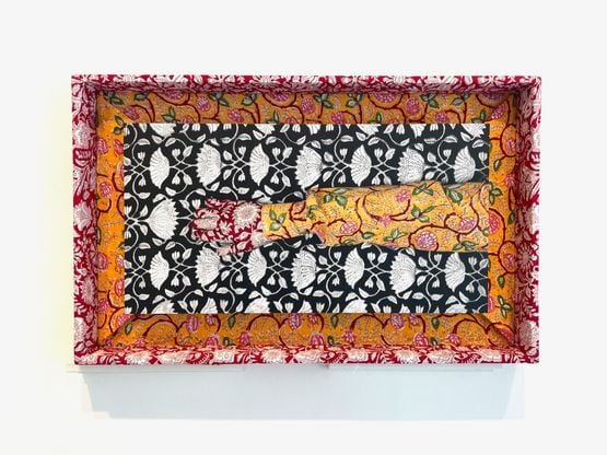Strike by Alia Ali contemporary artwork Works on Paper