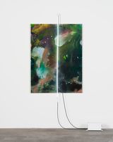 Night View by Mary Weatherford contemporary artwork painting