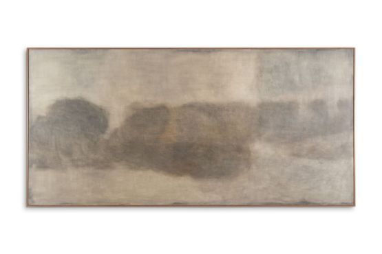 October Silver by Nuria Maria contemporary artwork Painting