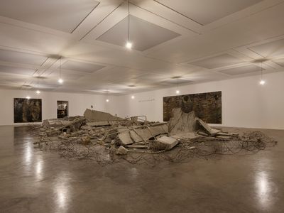 Anselm Kiefers Epic Trilogy Peaks at White Cube Bermondsey