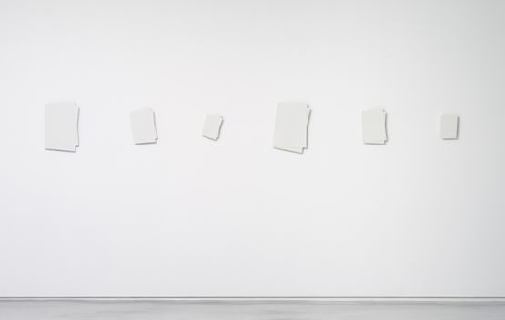 Blank Rotating Notes by Haegue Yang contemporary artwork Sculpture