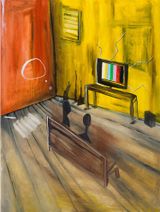 Transmission by Mia Boe contemporary artwork painting