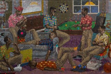 Derek Fordjour contemporary artist
