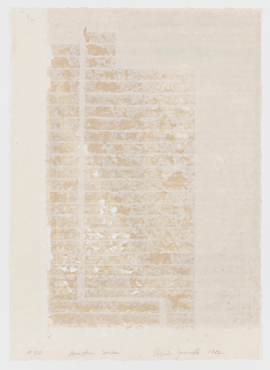 Foundations 312 by Virginia Jaramillo contemporary artwork Painting