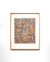Ringelreih by Beat Zoderer contemporary artwork textile