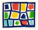 Peace Be Still by Stanley Whitney contemporary artwork print