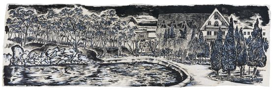 17 Mythological Time 17 by Sun Xun contemporary artwork Works on Paper