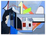 Gasthof Ravoux by Thomas Scheibitz contemporary artwork painting