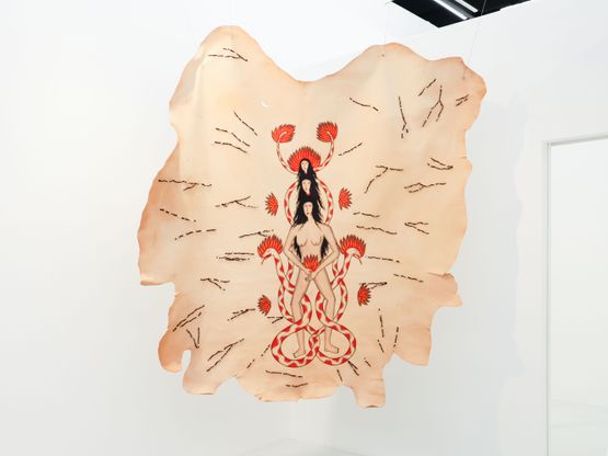 Timur Merah Project XIV Tribe of Fire 5 by Citra Sasmita contemporary artwork Mixed Media