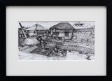 Kayp Video serisi  from the series Lost Video by Cengiz Tekin contemporary artwork works on paper