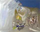 Untitled by Siegfried Anzinger contemporary artwork painting
