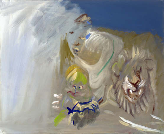 Untitled by Siegfried Anzinger contemporary artwork Painting