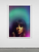 Homage to Marcel Duchamp Aura Blue Woman by Susan Hiller contemporary artwork photography