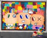 At the Museum by Debbie Reda contemporary artwork painting