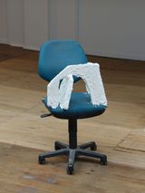 Pavilion study with office chair by Dan Arps contemporary artwork sculpture