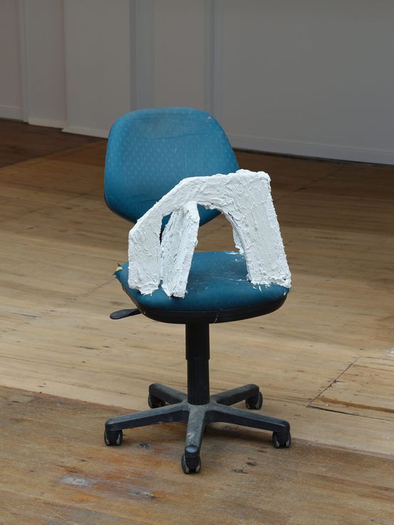 Pavilion study with office chair by Dan Arps contemporary artwork Sculpture
