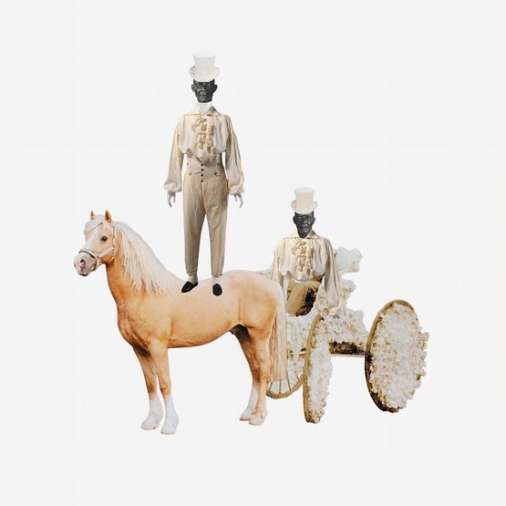 Riding Shotgun by Tshepiso Moropa contemporary artwork Works on Paper