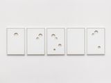 APlane In Five PrimedPenetrated by Cerith Wyn Evans contemporary artwork painting