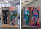 Platform by Dona Nelson contemporary artwork Painting