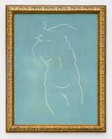 Figure green   by Zhou Tiehai contemporary artwork painting