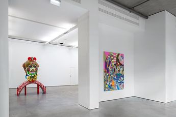 Contemporary art exhibition Keiichi Tanaami Land of Mirrors at Gary Tatintsian Gallery Moscow Russia