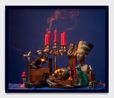 Malcolm x Freestyle Pharaohs Dance by Awol Erizku contemporary artwork Print