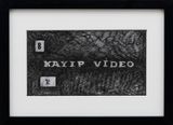 Kayp Video serisi  from the series Lost Video by Cengiz Tekin contemporary artwork works on paper