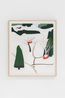 Perch lake winter by Klas Ernflo contemporary artwork Works on Paper