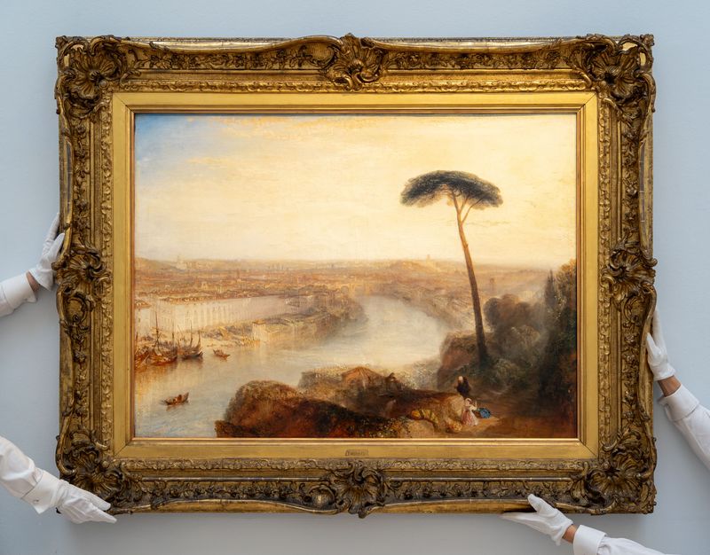 Turners Rome from Mount Aventine Heads to Auction with 50 Million Estimate