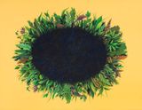 An Eye To Transcendence by Wardha Shabbir contemporary artwork painting works on paper