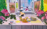 Home From Home Art Survivors 2 by Mak2 contemporary artwork painting