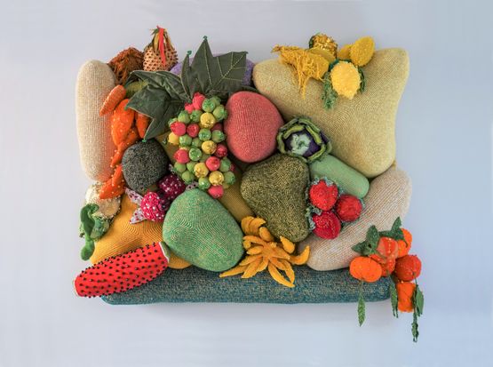 Salada de Fruta by Joana Vasconcelos contemporary artwork Sculpture