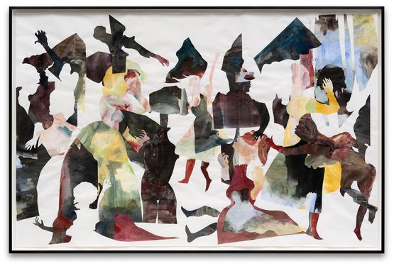 Titubas Handmaidens by Kara Walker contemporary artwork Works on Paper