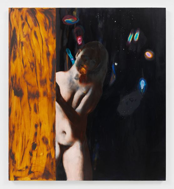To Be One With the Universe You Must Obliterate Yourself by Ambera Wellmann contemporary artwork Painting