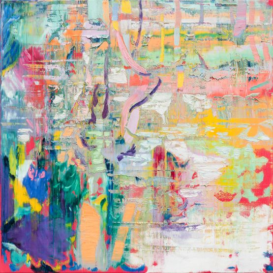 LC Nr. 102 by Szilard Huszank contemporary artwork Painting