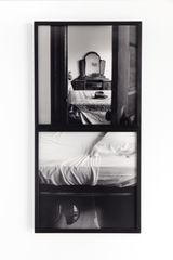 Untitled Hat on Bed Shoes under bed by Carrie Mae Weems contemporary artwork photography