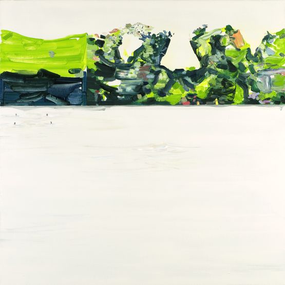 Taro dives by O Jun contemporary artwork Painting
