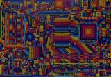 Matrix  2007 Gigabyte_GA-P35-DS3_F by Lu Xinjian contemporary artwork painting