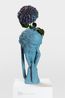Rabindranath Tagore Blue by Goshka Macuga contemporary artwork Sculpture