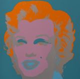 Marilyn 1129 by Sunday B. Morning  Andy Warhol contemporary artwork print