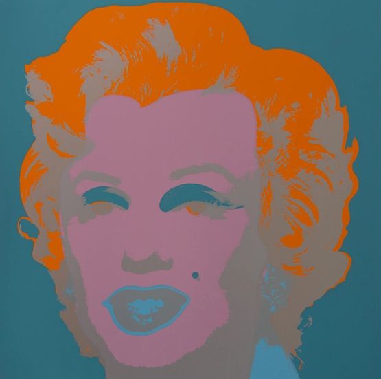 Marilyn 1129 by Sunday B. Morning  Andy Warhol contemporary artwork Print